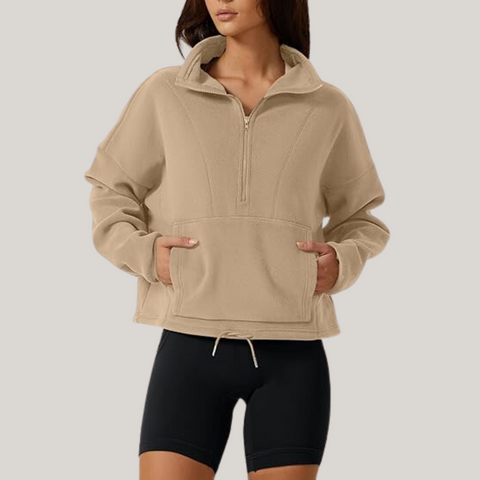 SofiaPeluche™️ Warme Polar Fleece Sweatshirt