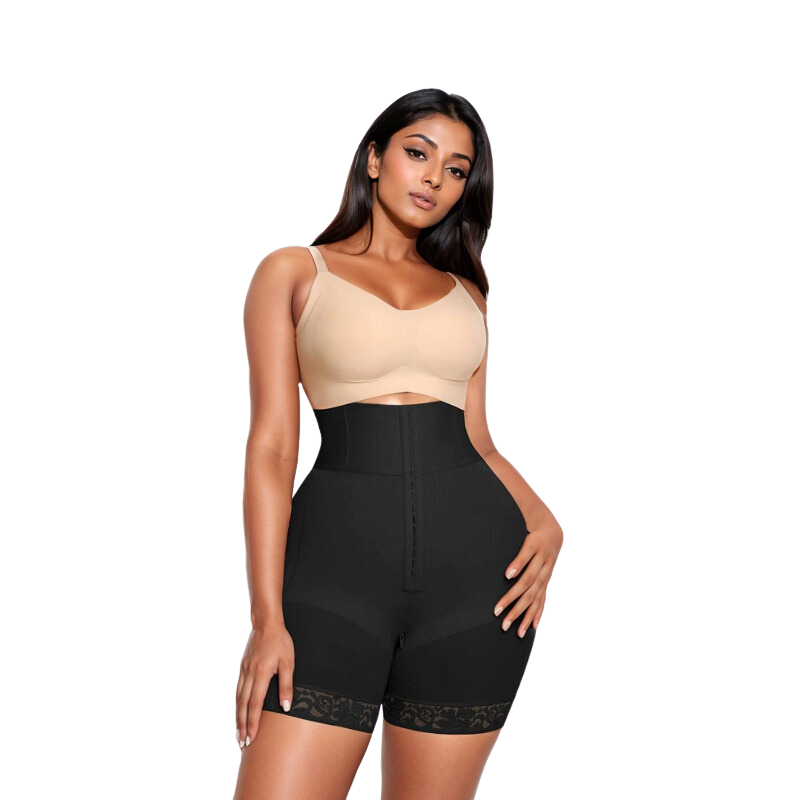 Boned Sculpt High Waist Shorts