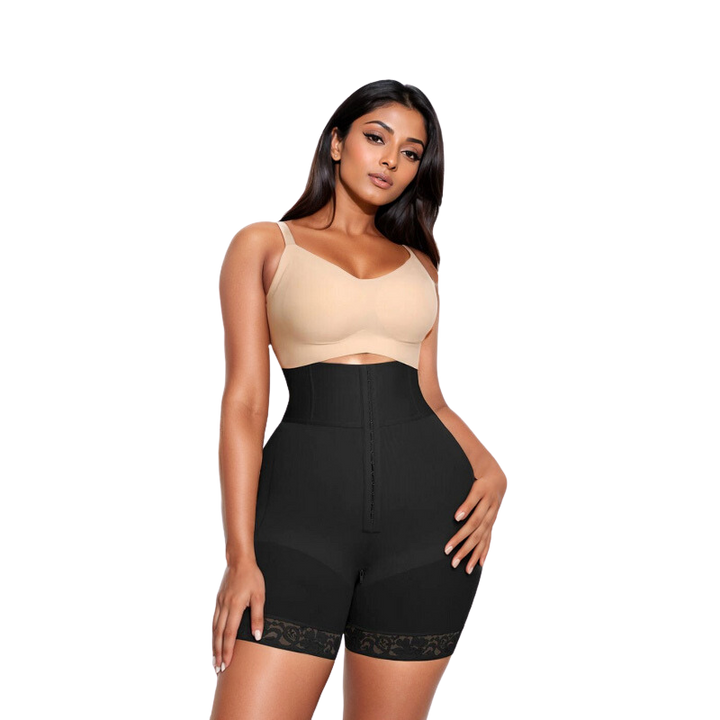 Boned Sculpt High Waist Shorts