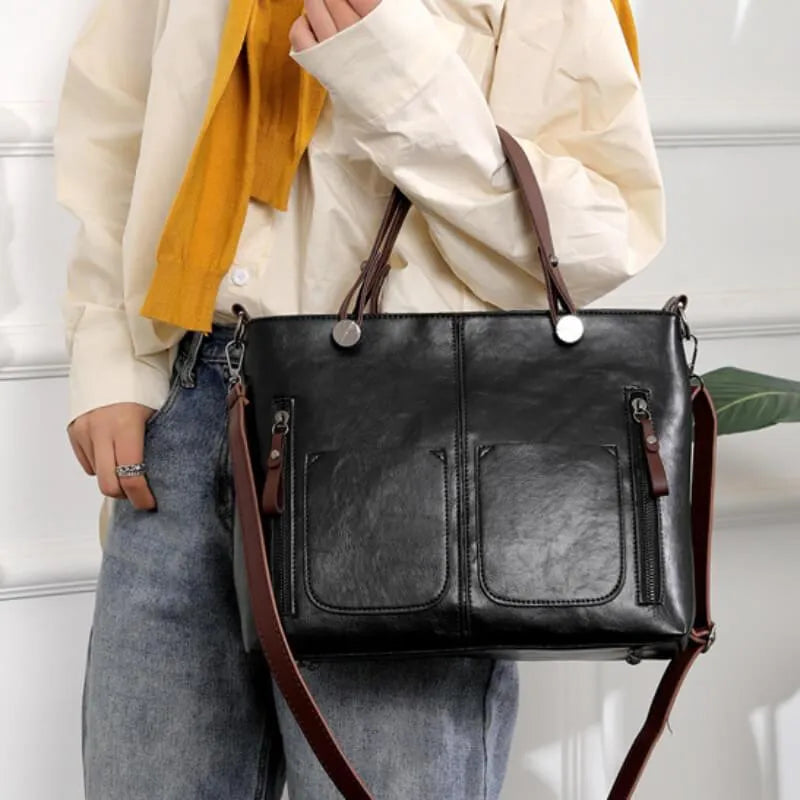 Ilse | Leather shoulder bag